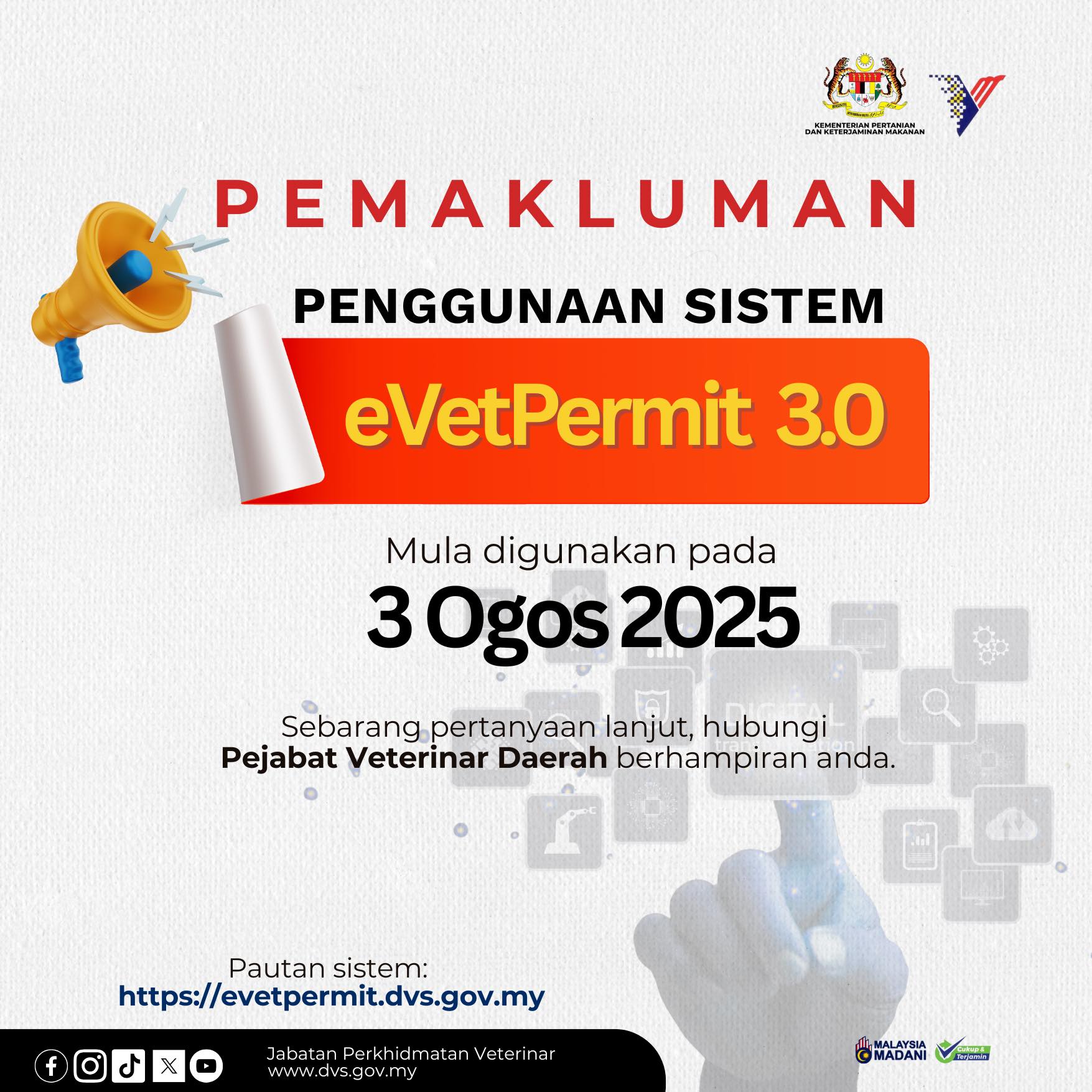 SISTEM eVETPermit 3.0